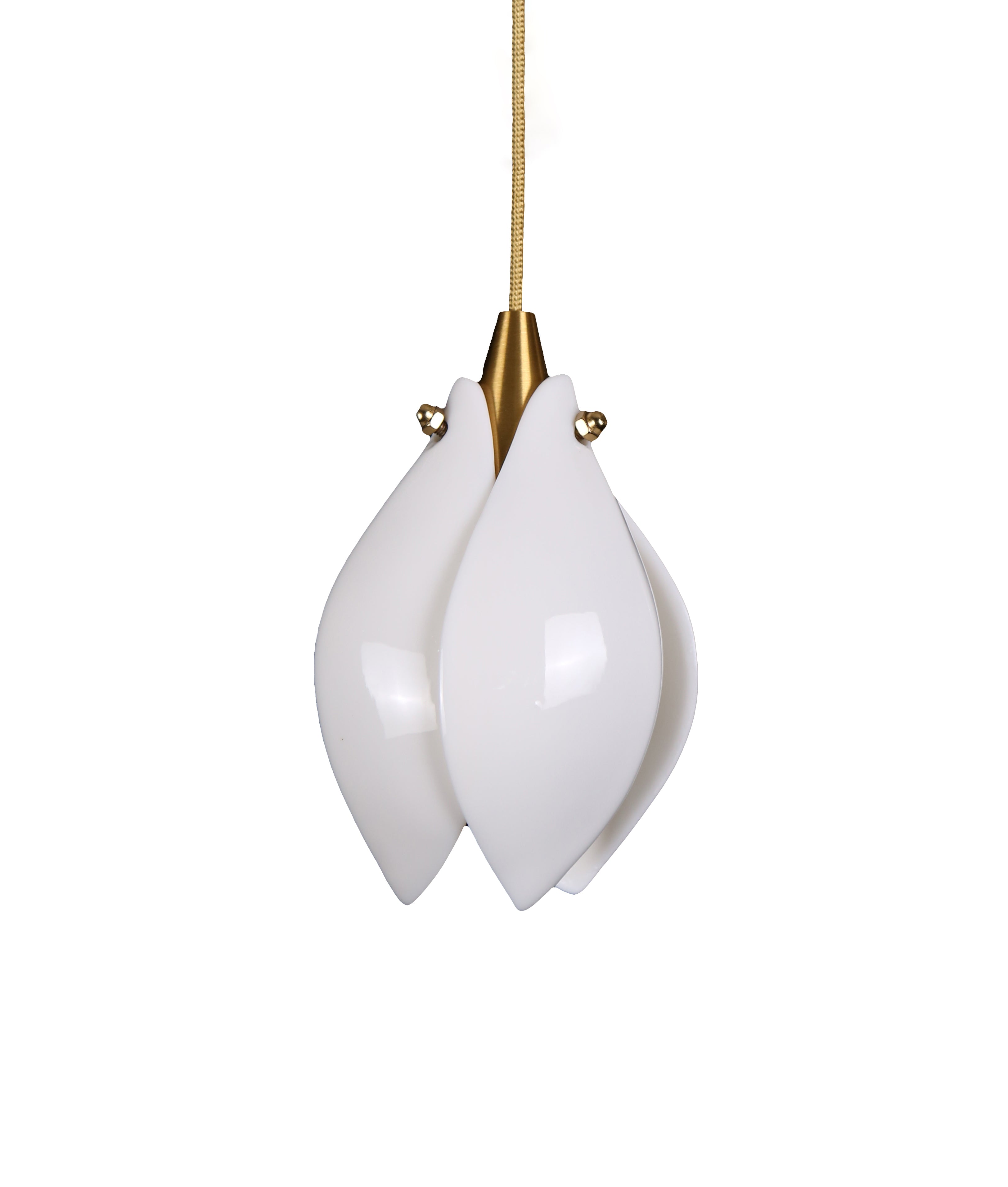 single white pendant lighting shade
