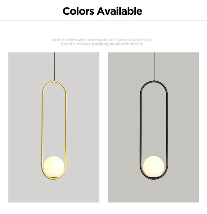 Colors of Modern Minimalist Chandelier