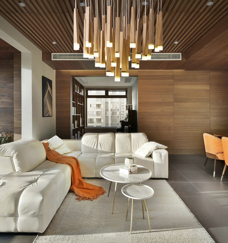 Wood Chandelier Modern