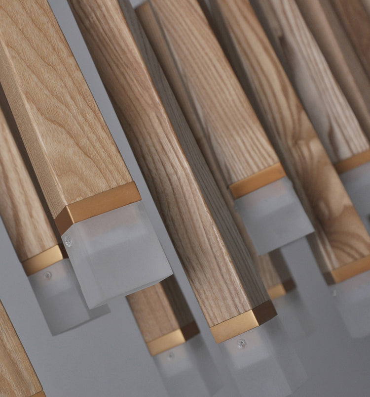 Wood Chandelier Modern