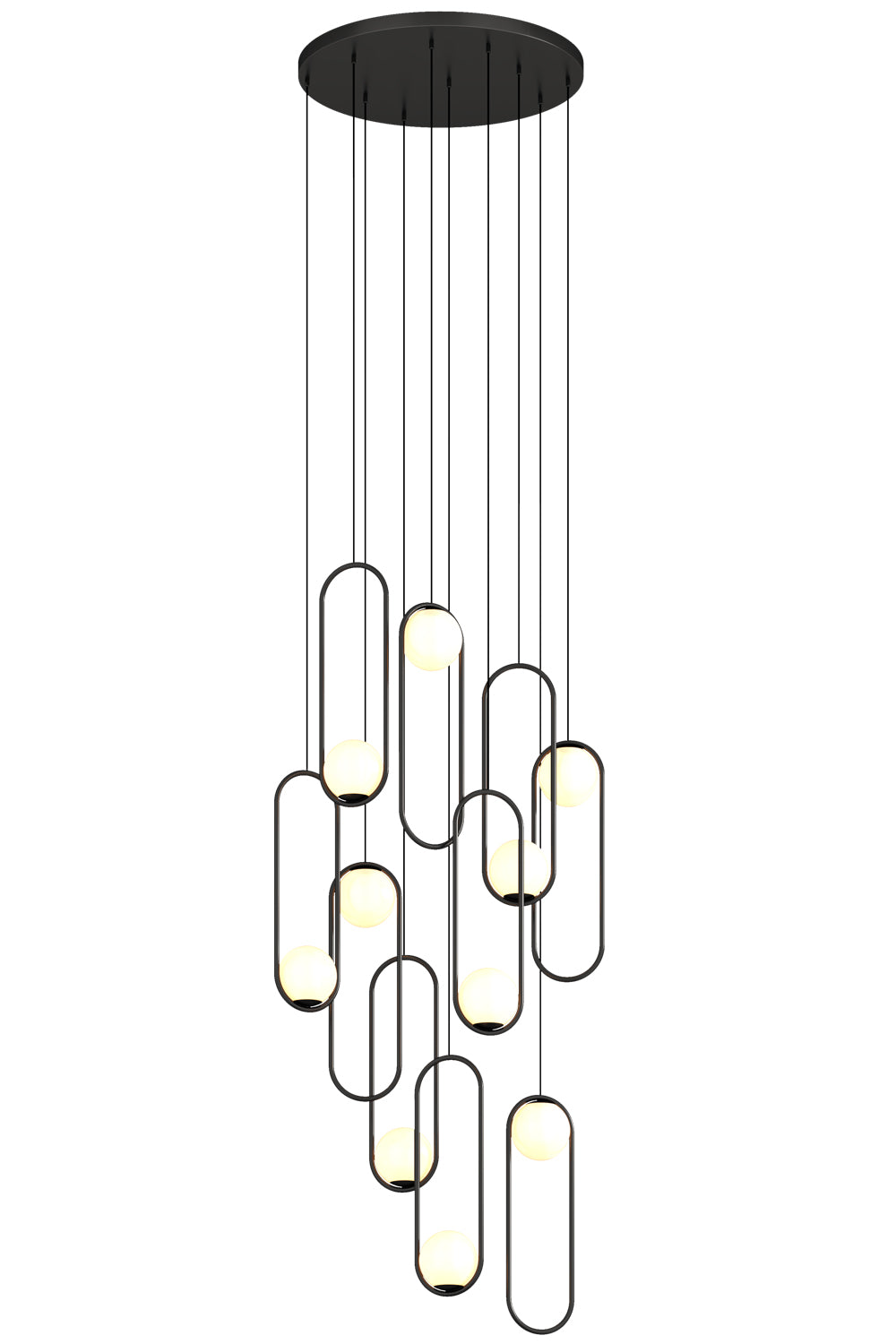 multi-light pendant idea for living room
