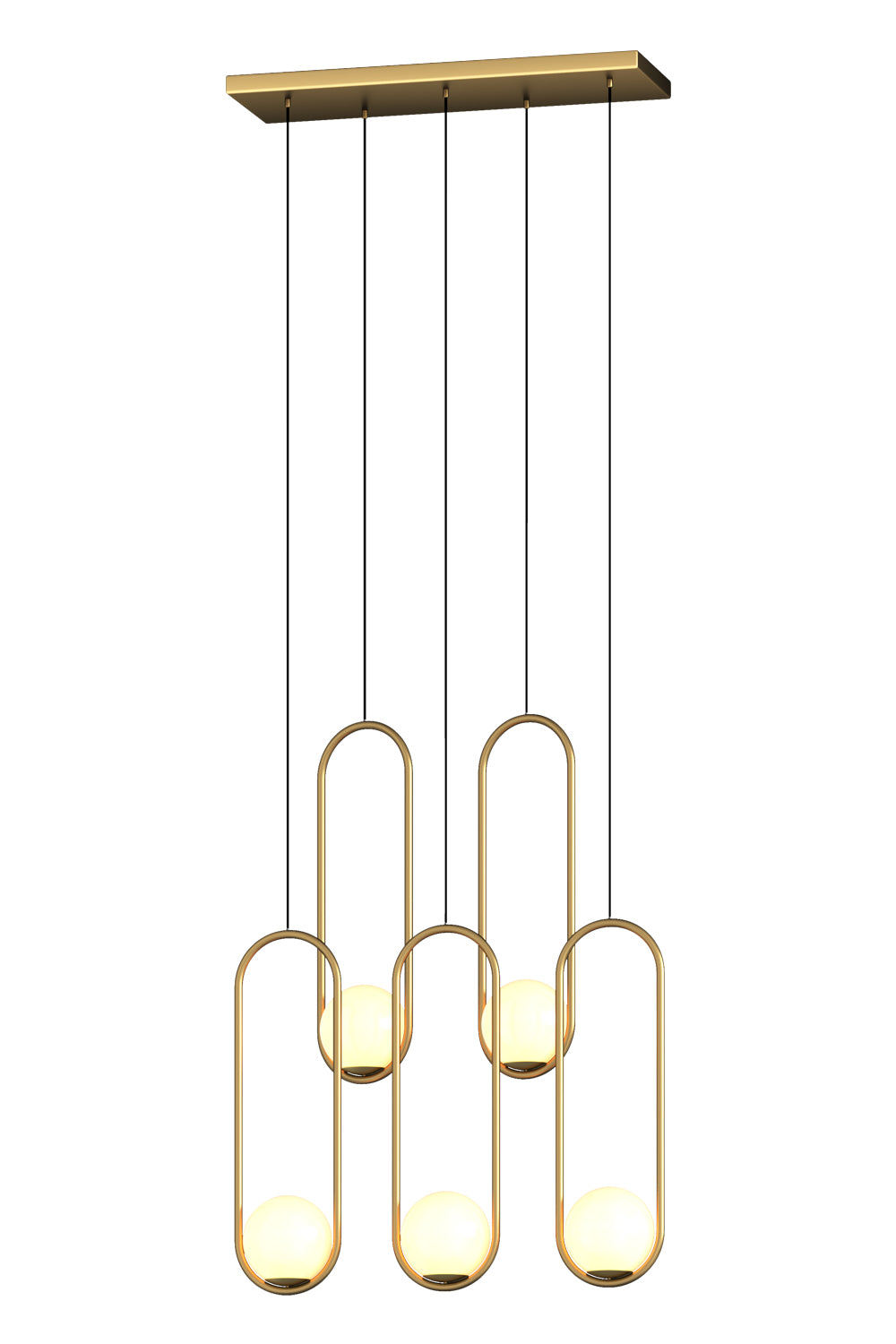 gold pendant light hanging for kitchen island