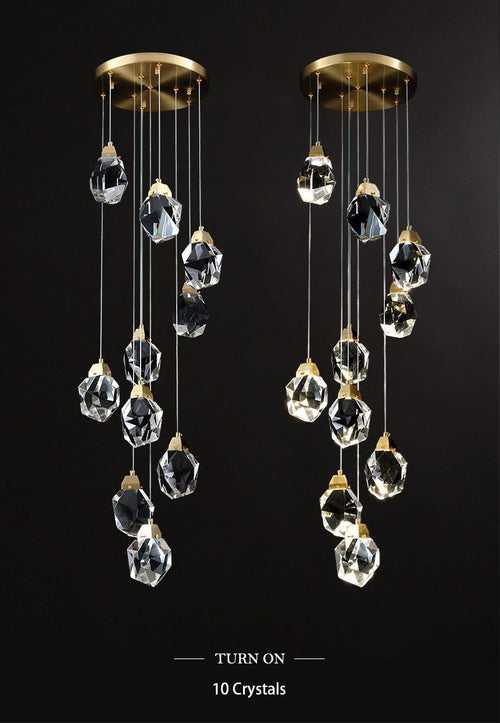 Picture of Modern K9 Crystal Pendant Light | Luxury Dining & Living Room Lighting ...